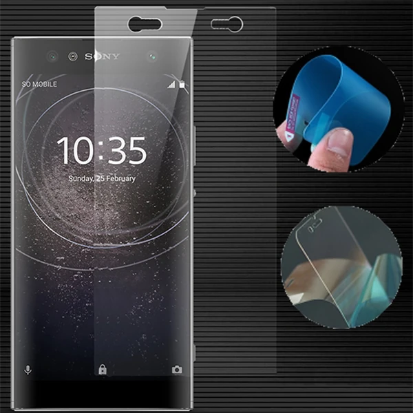 Sony Xperia Xa2 Ultra Esnek Darbe Emici Nano Glass Ekran Koruyucu-(1903)