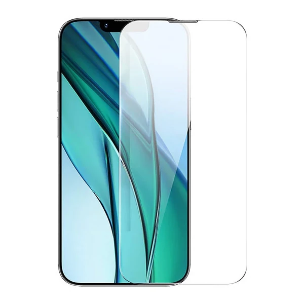 Baseus 0.3mm Crystal iPhone 14 Plus - 13 Pro Max Full Tempered Ekran Koruyucu-(1903)