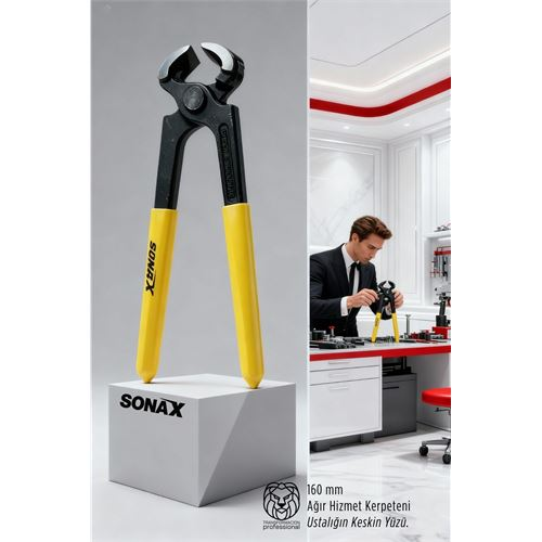 Chrome Vanadium Ağır Hizmet Kerpeteni - Profesyonel Seri 160mm Yüksek Mukavemetli Usta Tipi 