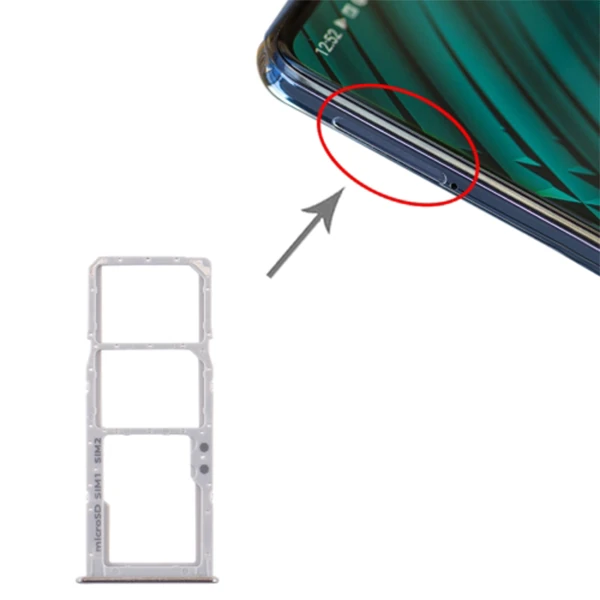 Samsung Galaxy A51 SM-A51 Sim Hafıza Kart Kapağı Tutucu-(1903)
