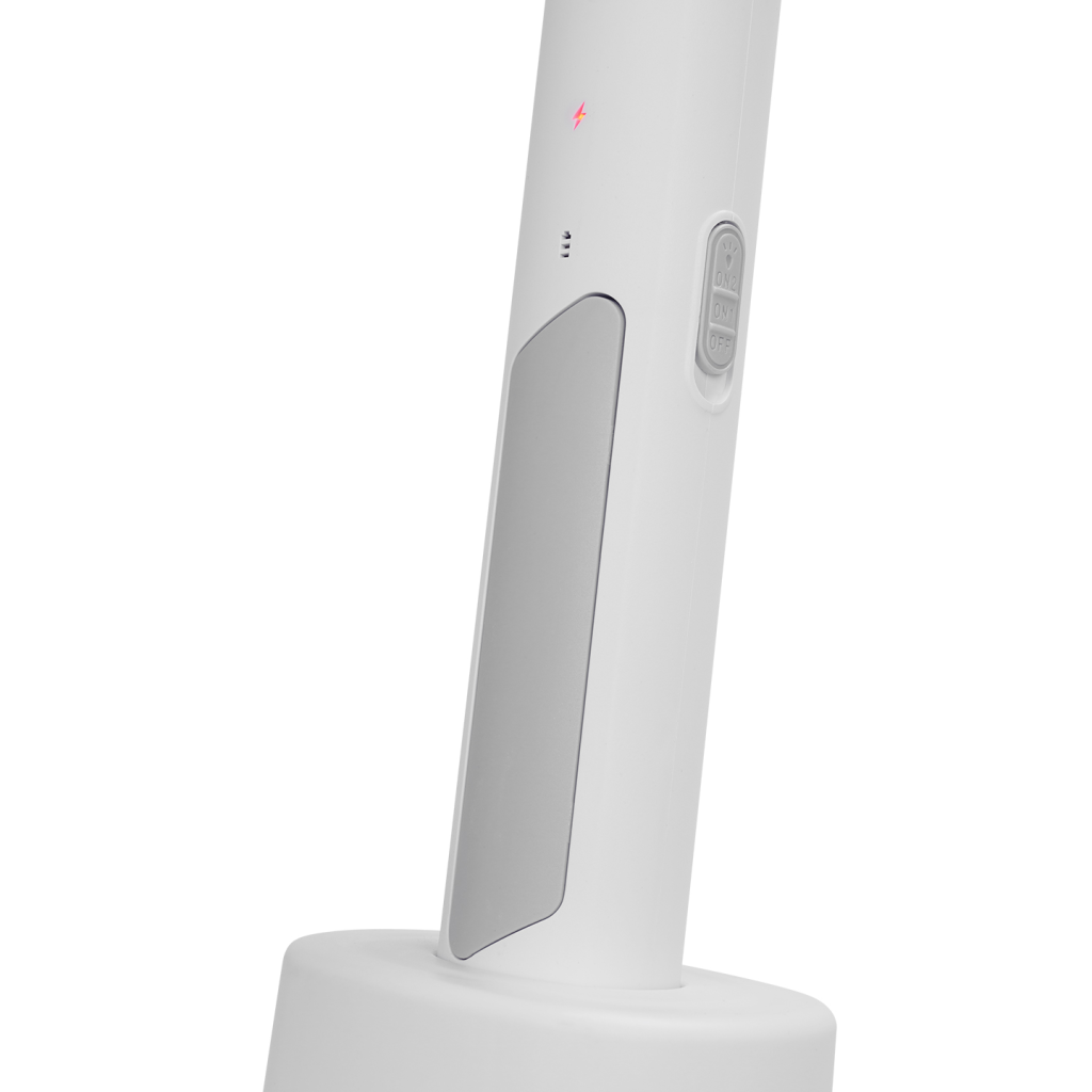 ASONIC AS-A25 Beyaz-Gri 3000V Raket Tipi UV Mor Işıklı 1200mAh Bataryalı Şarj Edilebilir Sinek Öldürücü(1923) 4