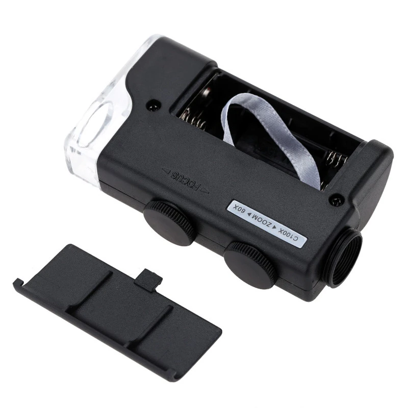 Ally 7751 60x100 Uv Led Işıklı Ayarlabilir Çok Fonksiyonlu Büyüteç-(1903)