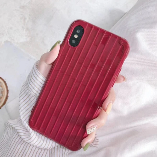 Ally İPhone Xs Max 6.5  İnch Trunk Lines ince Soft Silikon Kılıf-(1903)