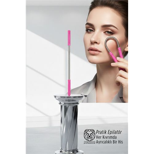 Pürüzsüzlük Sanatı: Profesyonel Çelik Yaylı Yüz Epilatörü – Pratik ve Kusursuz Cilt Bakımı 