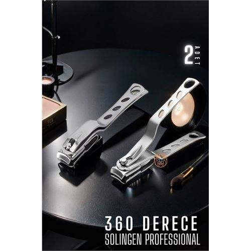 360 Derece Tırnak Makası 2 ADET Solingen Profesyonel 