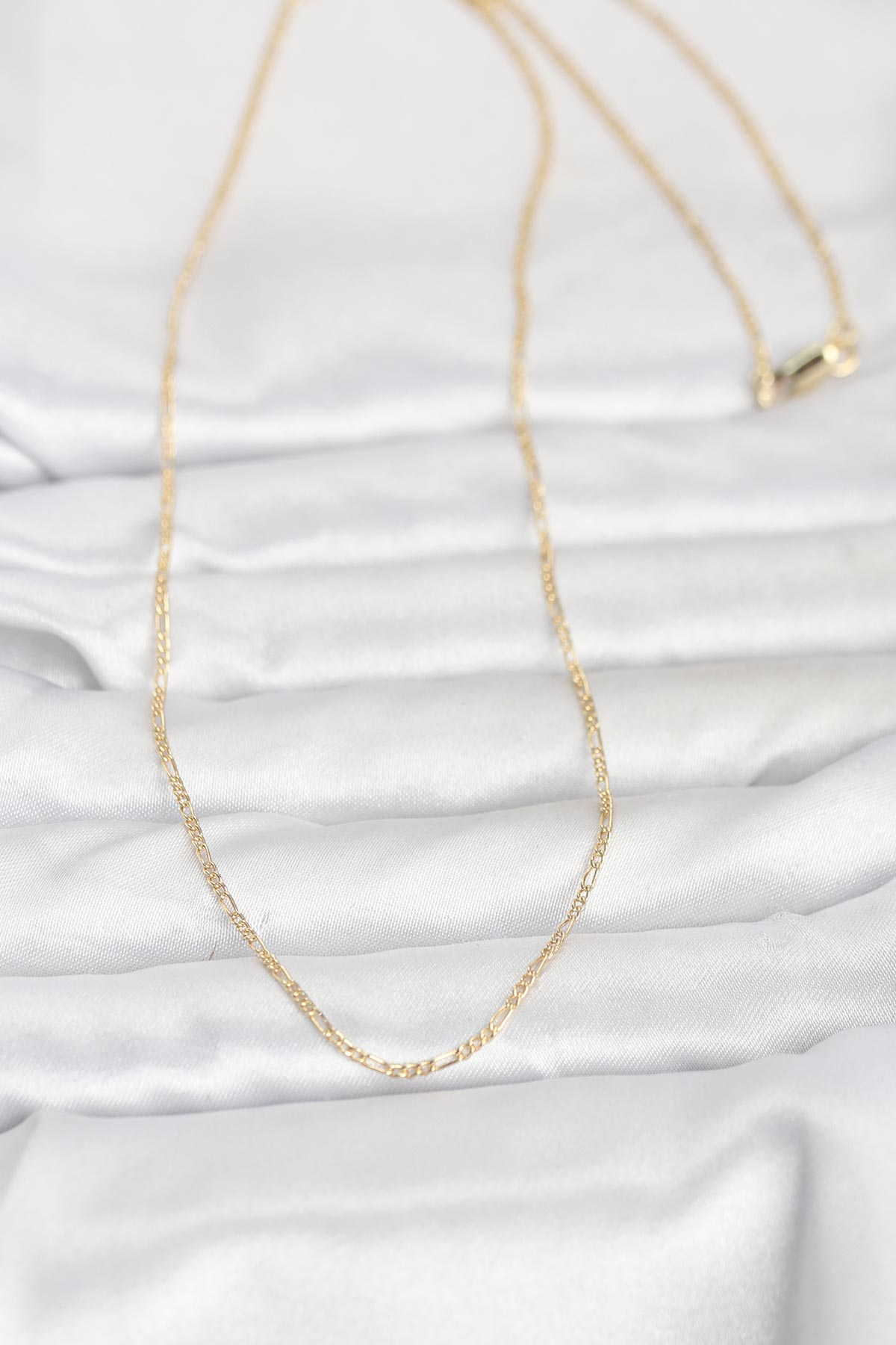 CM 14K Gold Renk 60 cm Zincirli Kadın Kolye 5886