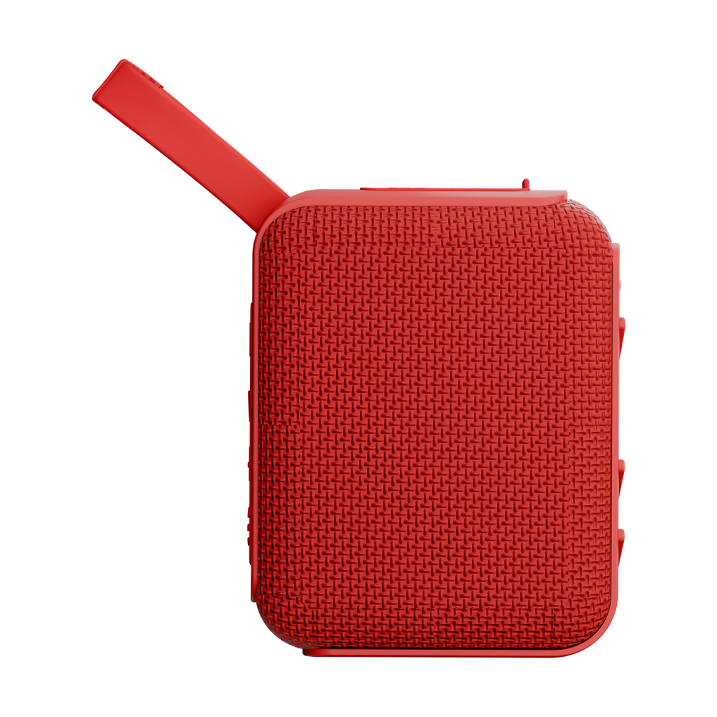 ASONIC AS-03 KIRMIZI 5W BT/USB/TF/TWS 1200mAh Batarya Bluetooth V5.3 Kablosuz Taşınabilir Speaker(1923) 5