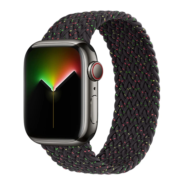 Ally Apple Watch 7-8 41mm 6-5-4 40mm Single loop Plastik Kayış Kordon 3-2-1 38mm-(1903)
