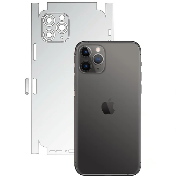 İPhone 11 Pro Max 6.5 Hidrojel Hayalet Arka Yan Tam Kaplama Koruyucu Film-(1903)