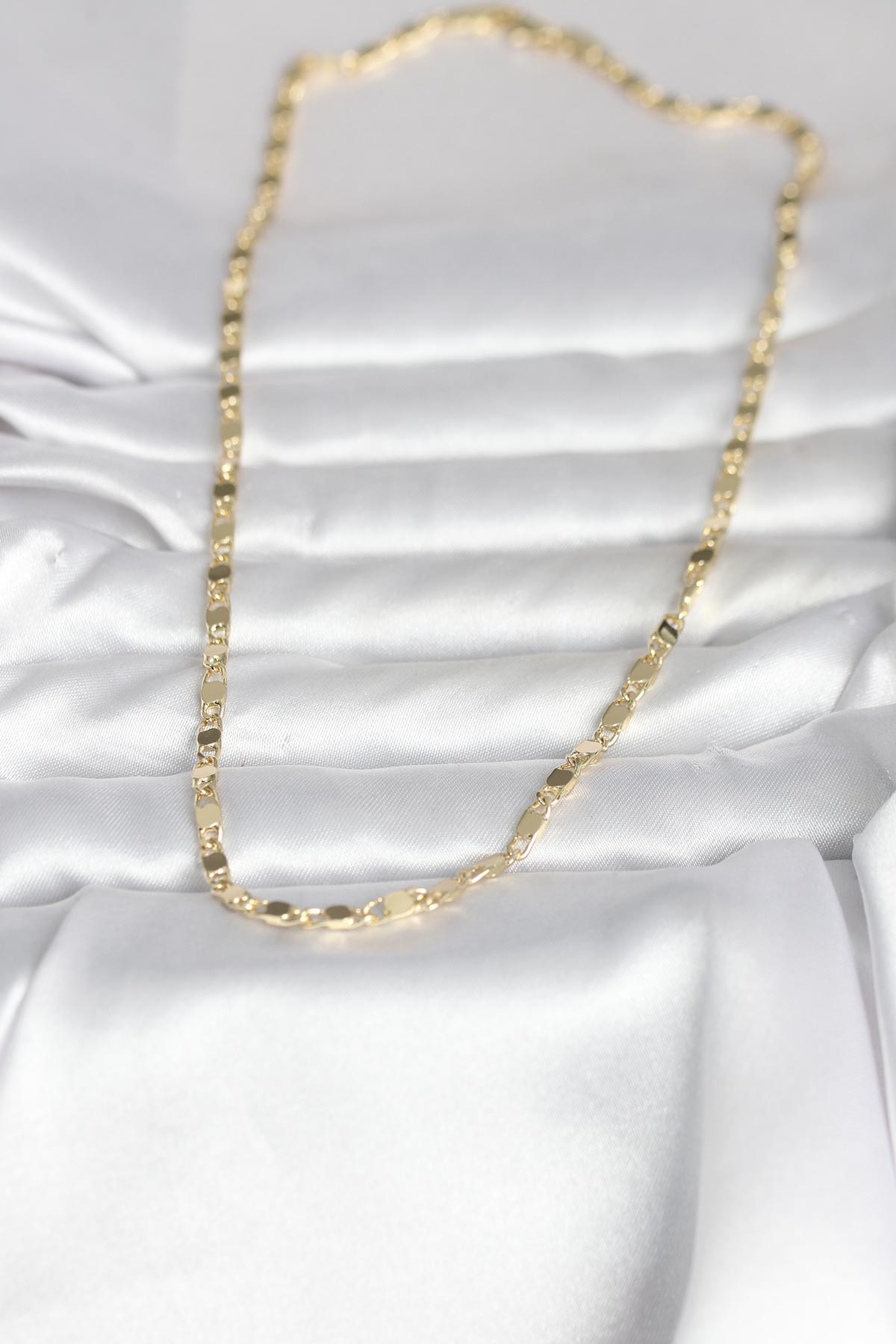 CM 14K Gold Renk Arpa Model 45 cm Kadın Kolye 5886