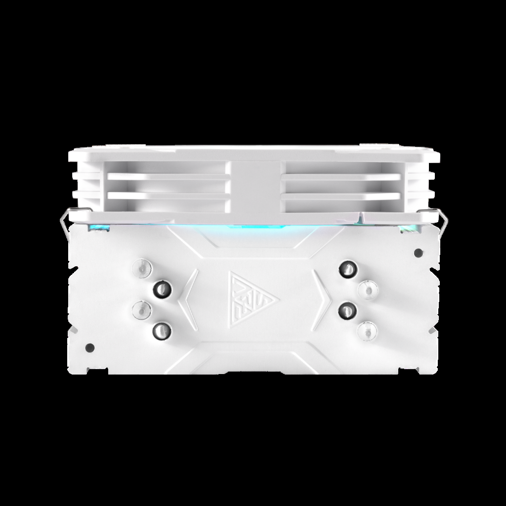 GAMDIAS BOREAS E1-410 WH White Edition 120mm CPU Kule Tipi Hava Soğutma Doğrudan Temas Teknolojisine Sahip 4 adet Gelişmiş Bakır Isı Borusu (AMD AM4-AM5 ve INTEL Tüm işlemciler ile uyumlu)(1923) 5