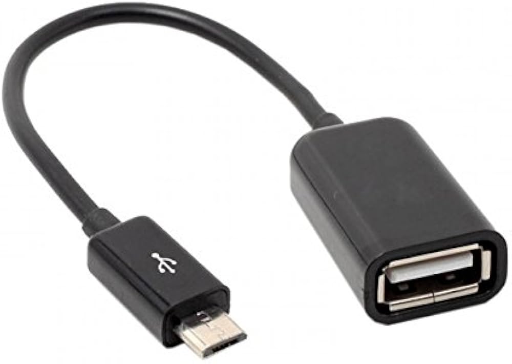 Micro Usb Male Usb Female Otg Data Kablo Çevirici Dönüştürücü-(1903)