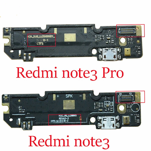 Xiaomi Redmi Note 3 Pro Şarj Soket Mikrofon Bordu-(1903)