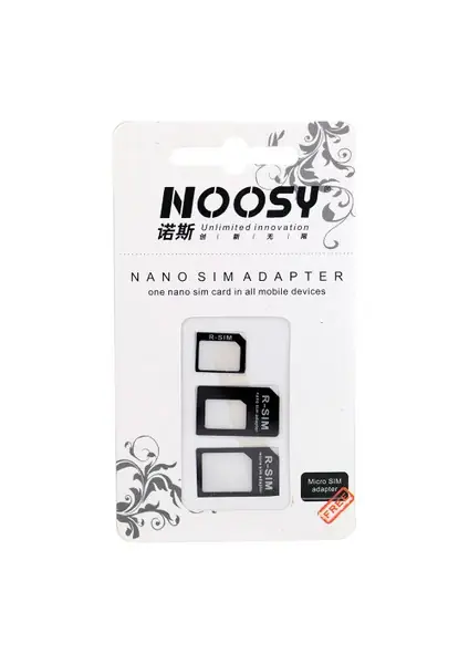 Noosy Nano Ve Micro Sim Kart Adaptörü-(1903)