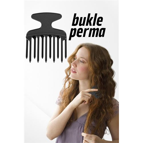HSNET Kıvırcık Saç Tarağı Kıvırcık Saç Açıcı Afro Perma Tarağı 