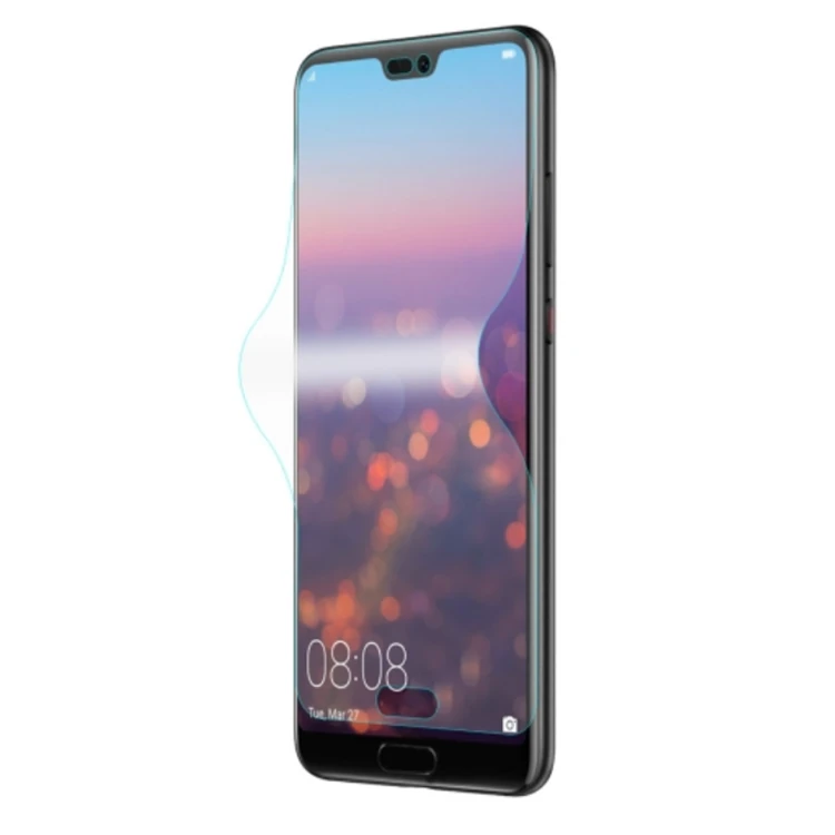 Huawei P20 3d Nano Tpu Şeffaf Full Ekran Koruyucu-(1903)