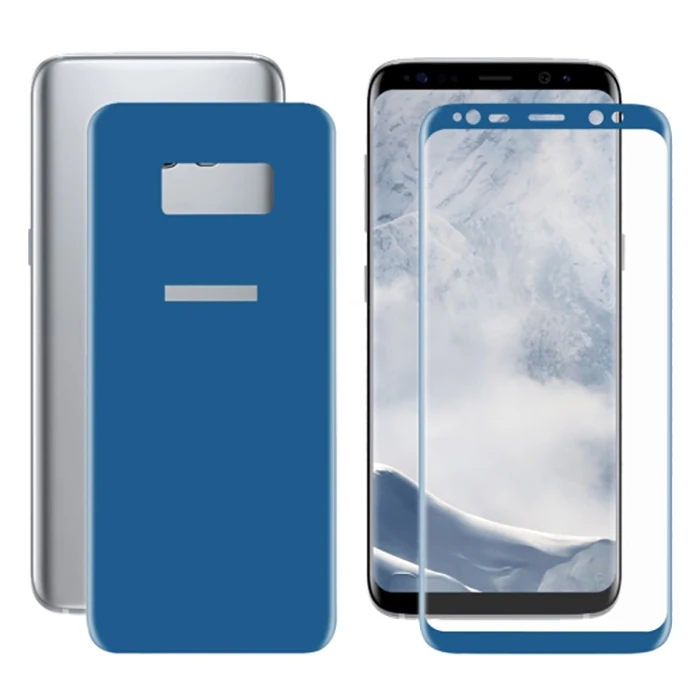 Ally Samsung Galaxy S8 İçin Kavisli Full Ön Arka Cam  Koruyucu-(1903)