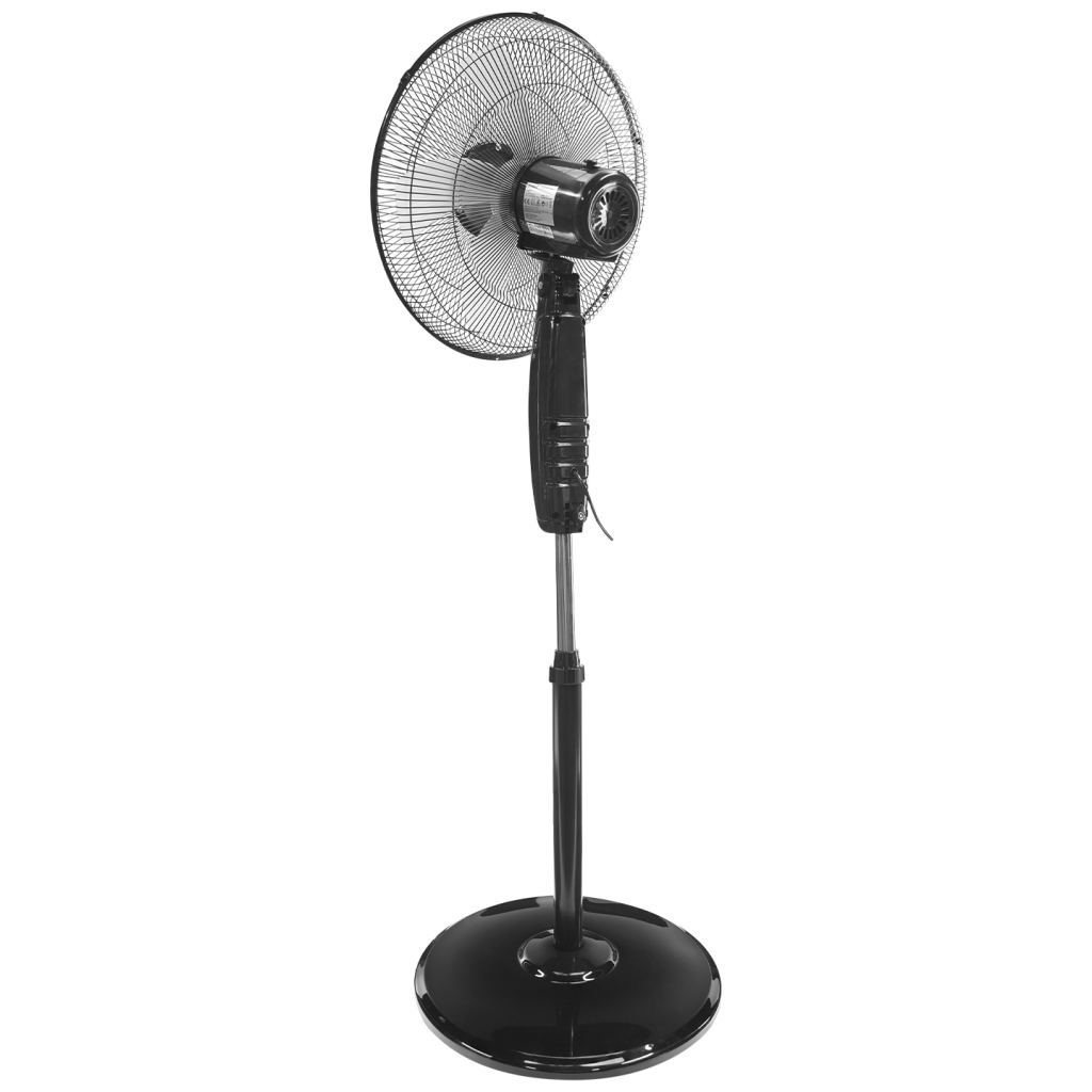 EVEREST FAN11 SİYAH CoolAir 3 Kademeli Hız 40cm 5 Kanat Pervane ve Çerçeve 45W Otomatik Salınım Yükseklik Ayarlı Vantilatör(1923) 3