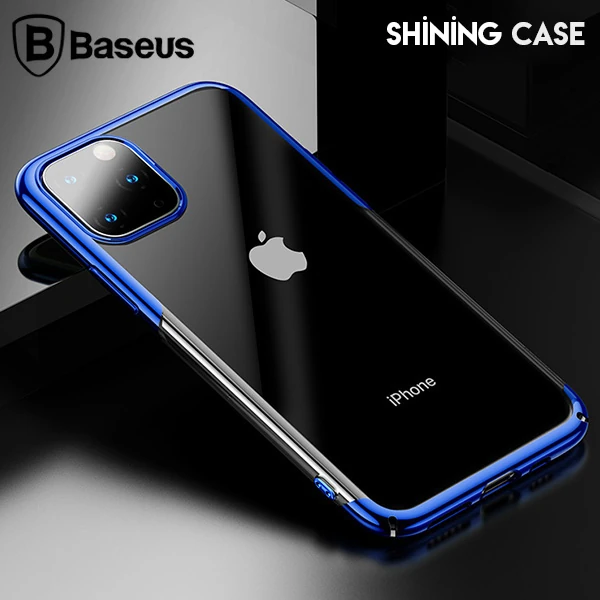 Baseus Shining Case İPhone 11 Pro 5.8 Ultra ince Silikon Kılıf-(1903)