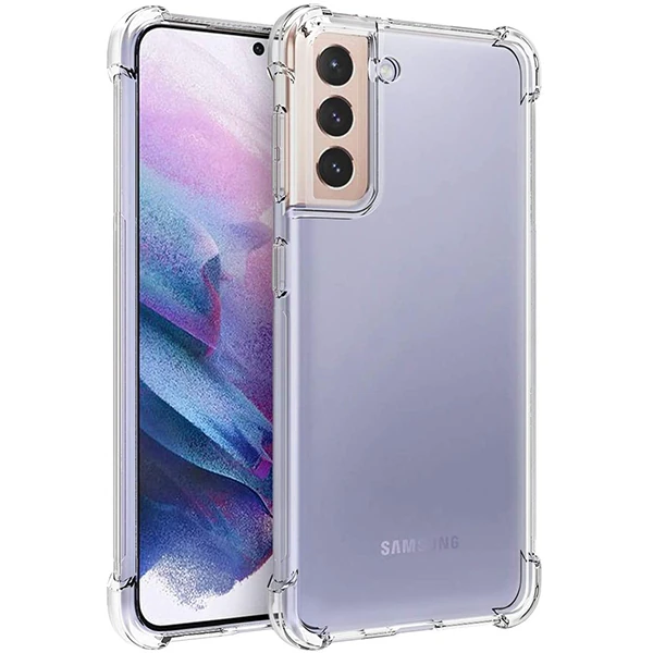 SM Galaxy S21 Plus S30 Plus Shockproof Darbe Emici Silikon Kılıf-(1903)