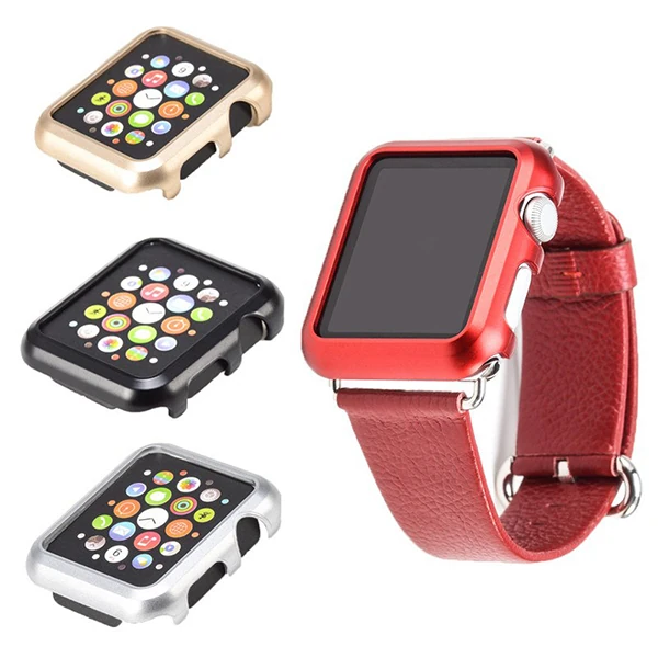 Ally Apple İwatch 2-3 38mm Lazer Kaplama Pc Kılıf-(1903)