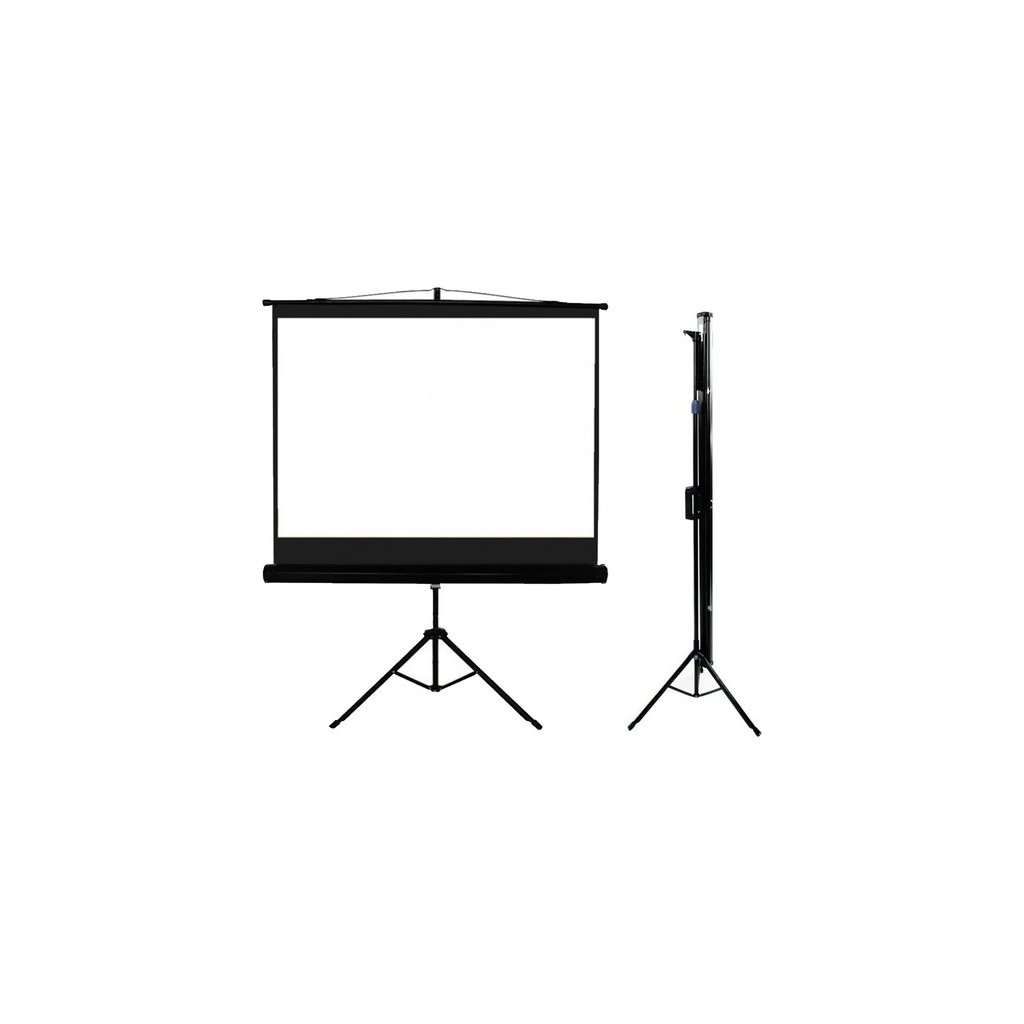 Codegen TX-24 TRIPOD PROJEKSİYON PERDESİ 240X200 (Arkası Siyah Fonlu - Taşınabilir Ayaklı Model)(1923)