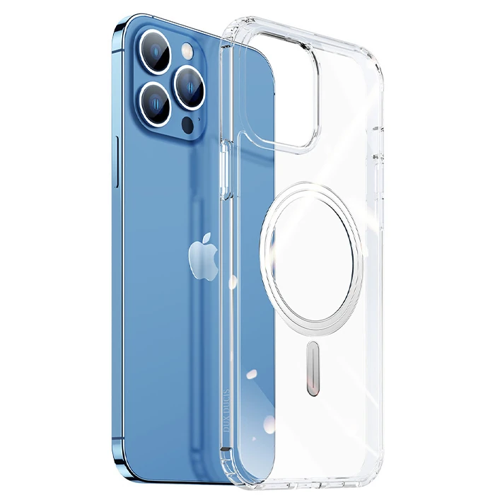 Dux Ducis Clin Mag Series iPhone 12 - 12 Pro 6.1 Magsafe Uyumlu Manyetik Silikon Kılıf-(1903)