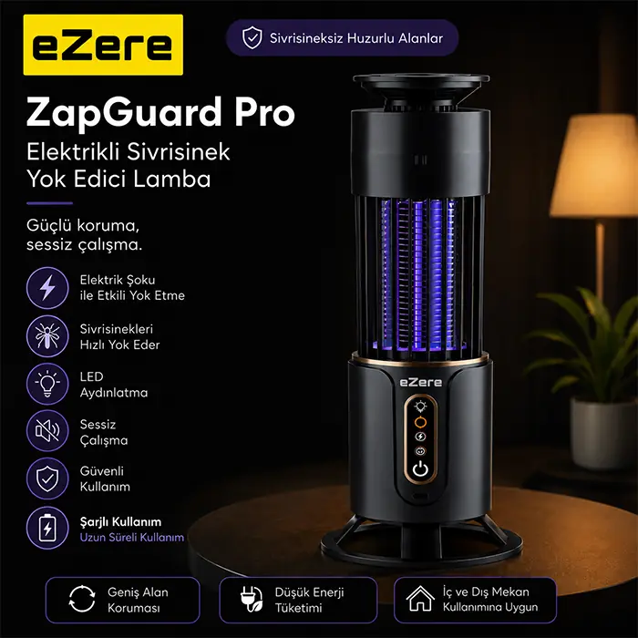 Ezere ZapGuard Pro Elektrikli Sivrisinek Yok Edici lamba-(5775)