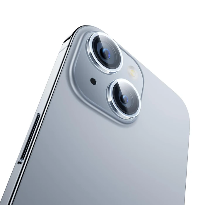 Baseus iPhone 15/15 Plus için Sapphire Serisi HD Cam Kamera Koruyucu-(1903)