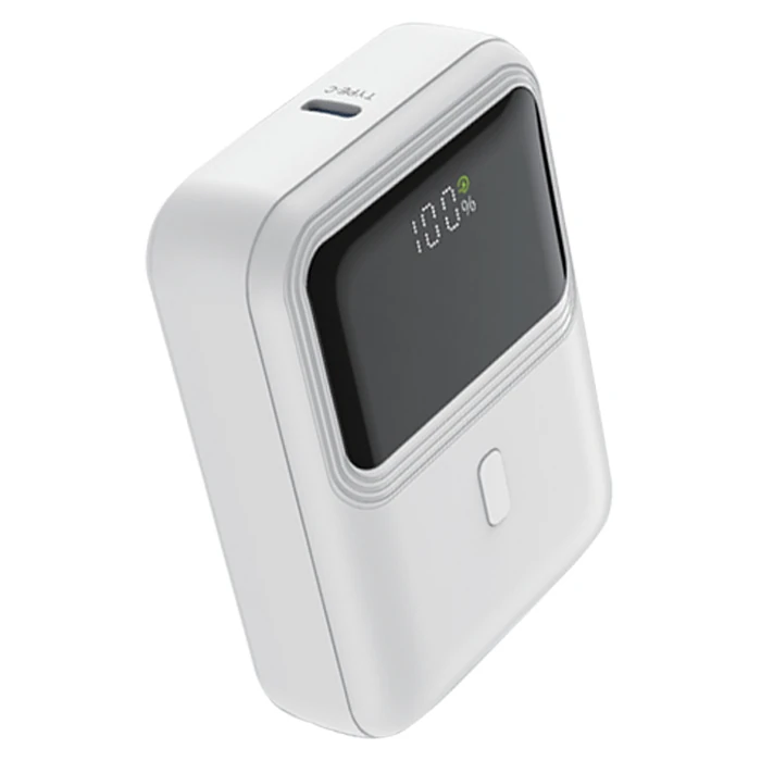 WOLG H5 22.5W 10000 mAh Dijital Göstergeli Hızlı Şarj Powerbank-(1903)
