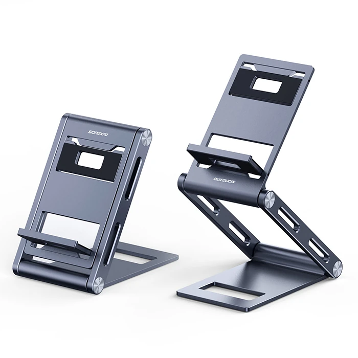 Dux Ducis Z-Shape Alüminyum Alaşımlı Katlanır Telefon Standı-(1903)