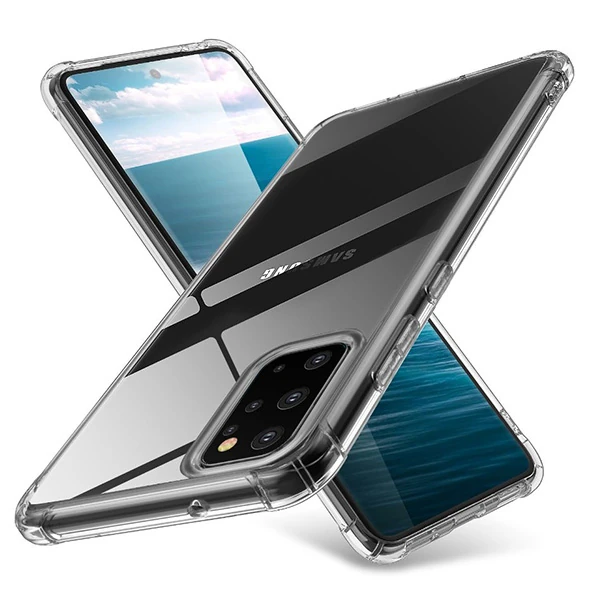 Ally Samsung Galaxy S20+ PLUS Anti-Drop Darbe Emici Silikon Kılıf-(1903)