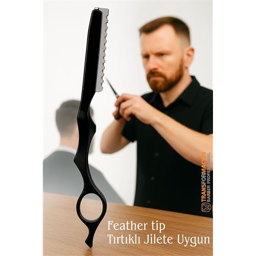 HSNET Feather Tip Jiletli Ustura Profesyonel Alüminyum Metal 