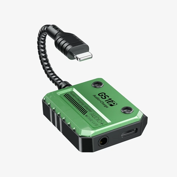 PLEXTONE GS1 iPhone Mıknatıslı Lightning to 3.5mm Kulaklık + 30W Hızlı Şarj Adaptörü-(1903)