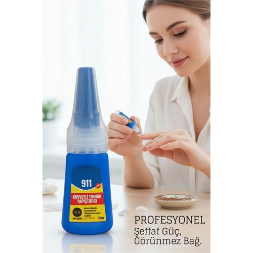 Ultra Güçlü Profesyonel Protez Tırnak Yapıştırıcısı | Hızlı Etkili Tips Takma Tırnak Yapıştırıcı 