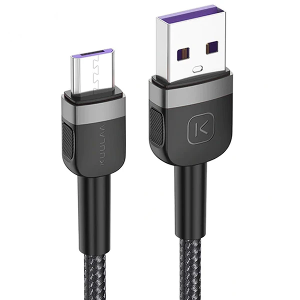 KUULAA Mikro Usb 3A Hızlı Şarj 0.50CM kısa Android Usb Şarj Kablosu-(1903)