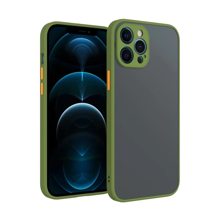 iPhone 12 Pro 6.1inç Kamera Korumalı Premium Silikon Kılıf-(1903)