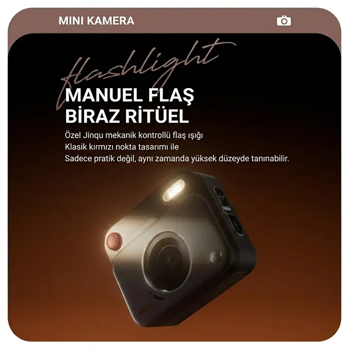 Ally PixMini Retro Video Dijital Kamera Ağ Kamerası DVR 1080P HD-(5775)
