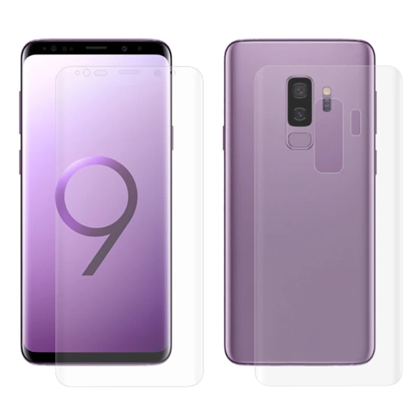 Gor Galaxy S9+plus 3d Ön Arka Darbe Emici Full Pet Koruyucu-(1903)
