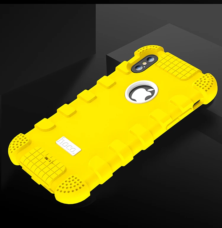 Hoco İPhone X Xs 360 Zırh Ultra Koruma Silikon Kılıf-(1903)