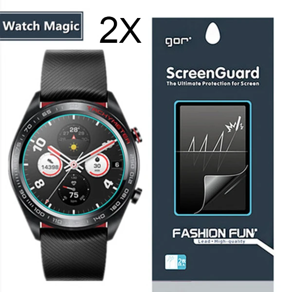 Gor Huawei Watch Magic 2 Darbe Emici Ekran Koruyucu 2 Adet Set-(1903)