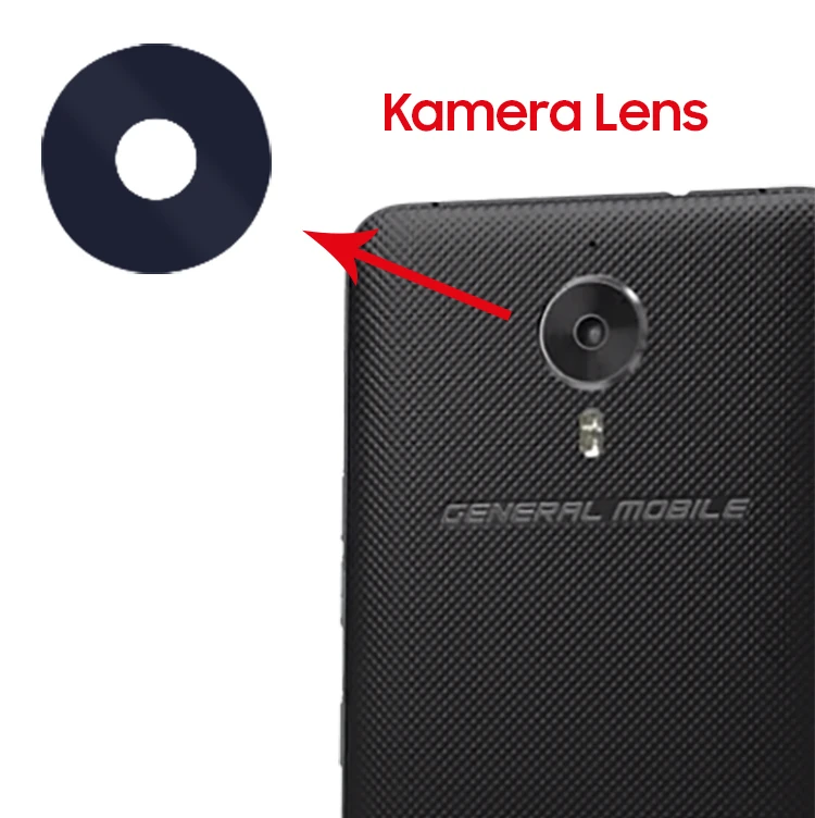 General Mobile Gm5 Plus Kamera Lens Kapak-(1903)