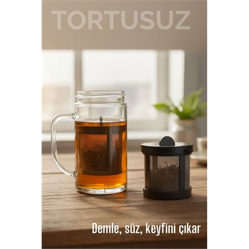 Kafes Çay Süzgeci - Bitki Çayı Süzgeci - Polikarbon 