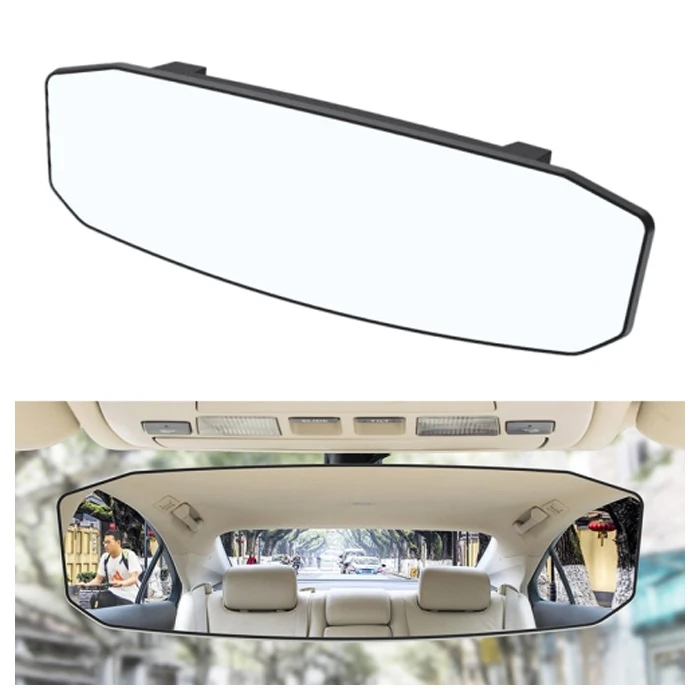 ALLY SD-2415 Kavisli Dışbükey Geniş Açılı Araç Dikiz Aynası 299x90mm-(1903)