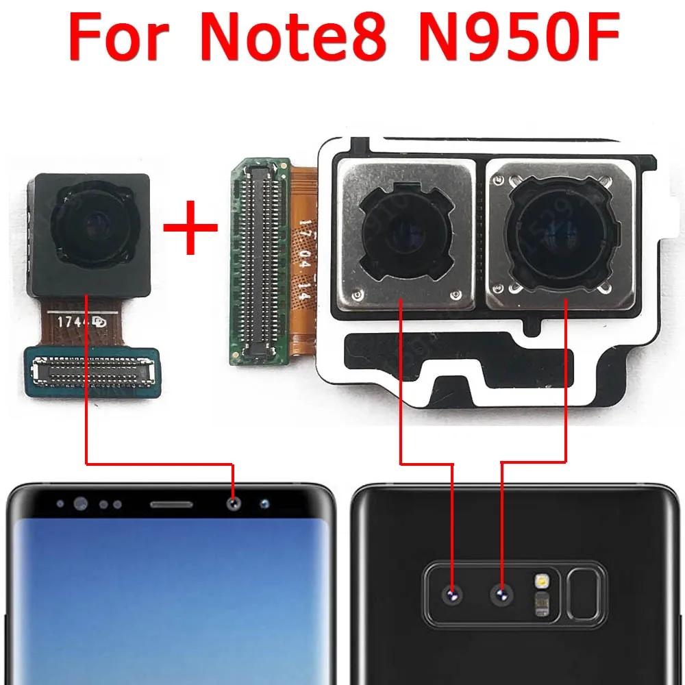 Samsung Galaxy Note 8 İçin Arka Büyük Kamera Set-(1903)