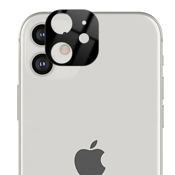 İPhone 12 Mini 3D full Kaplama Tempered Cam Kamera Koruyucu-(1903)