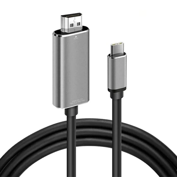 Ally Type-C to HDMİ 4K 60Hz Çevirici Görüntü Kablosu 1.8M - HDTV Projektör-(1903)