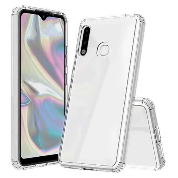 Ally SM Galaxy A70e Anti-Drop Darbe Emici Silikon kılıf Shockproof kılıf-(1903)