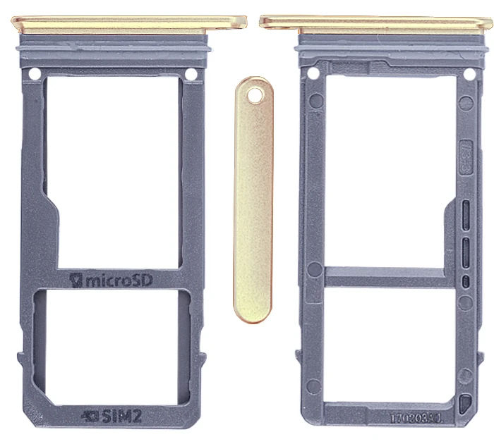 SM Galaxy A320 A3 2017 A520 A5 2017 A720 A7 2017 İçin Tek Sim Hafıza Kart Kapağı-(1903)