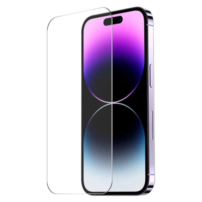 Ally iPhone 15 Pro Max Full HD Tempered Kırılmaz Cam Ekran Koruyucu-(1903)